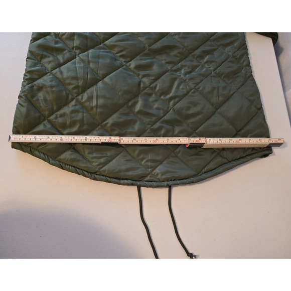 Unbranded Utility Jacket Women's Small Green Full Zip Up Pockets Quilted NWOT - Picture 15 of 16